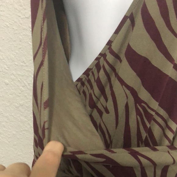 Athleta Cosmic Zebra  Dress Women’s  Size M - Picture 2 of 9